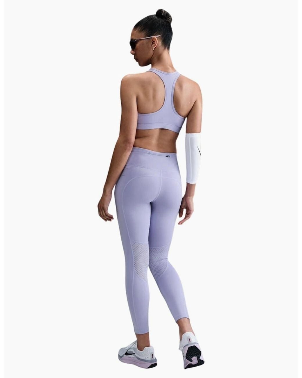 Nike Blue Fast Mid Rise 7/8 Leggings