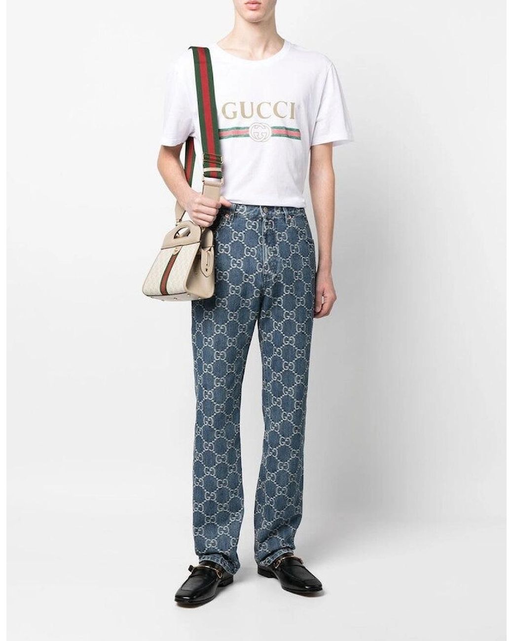 Gucci White T-Shirts for men