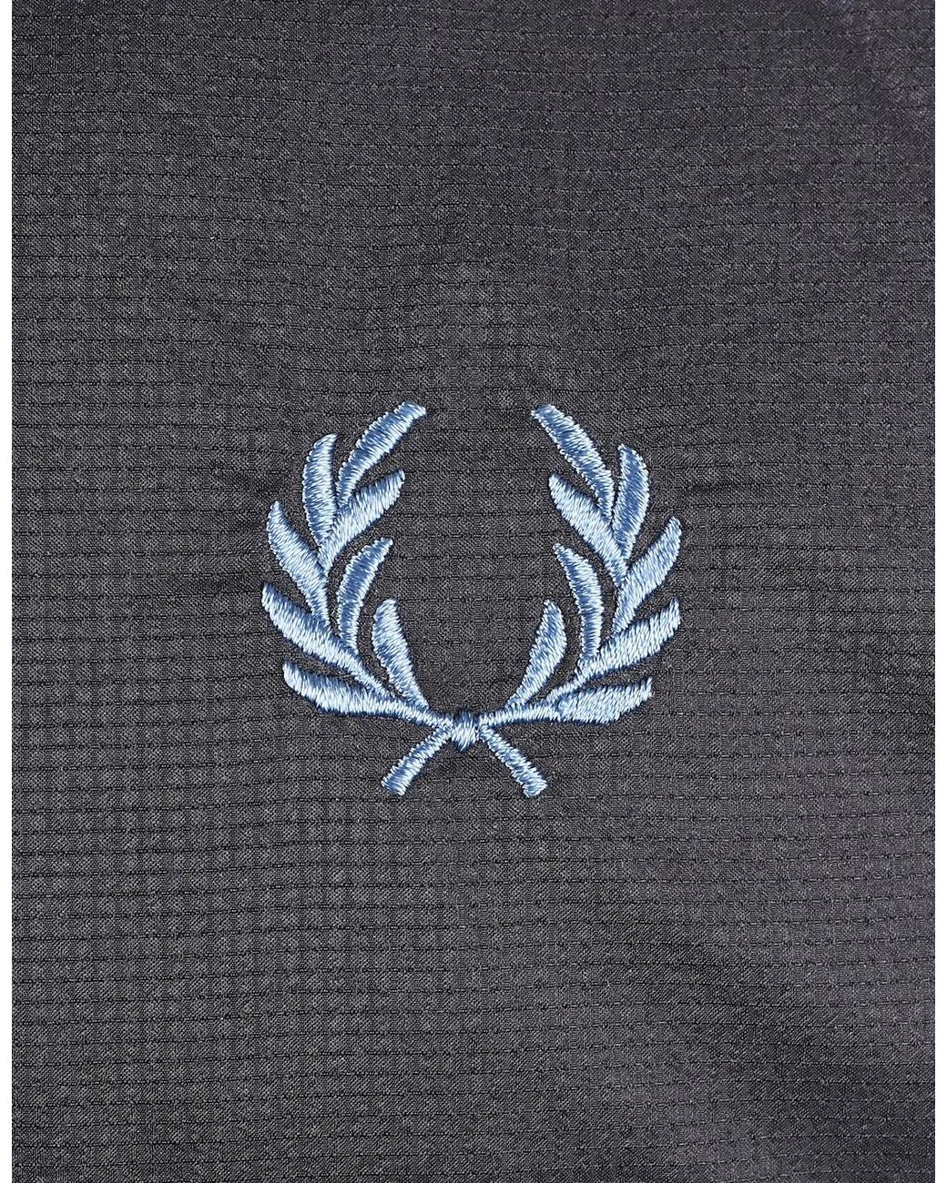 Fred Perry Blue Insulated Gilet Anchor for men
