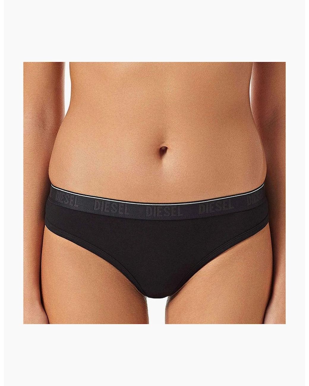 DIESEL Red Ufst Starsy 3-Pack Thong