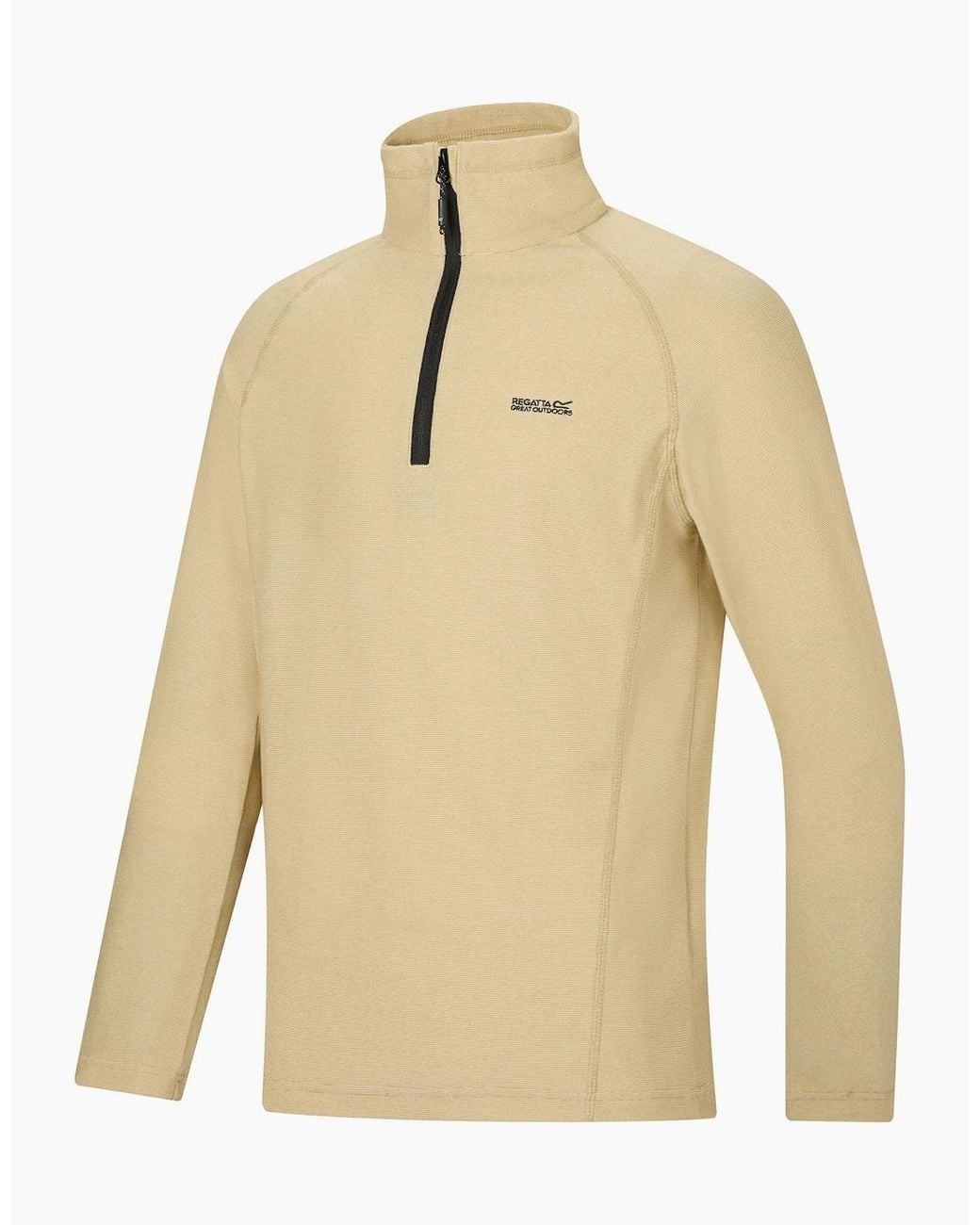 Regatta Natural Great Outdoors Montes Funnel Neck Fleece Jumper for men
