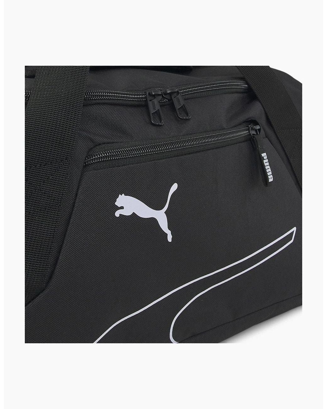 PUMA Black Fundamentals Sports Bag S Holdall for men