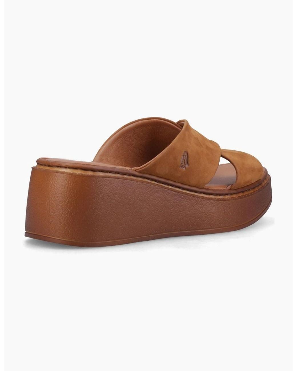 Hush Puppies Brown Bobbi Wedge Sandals