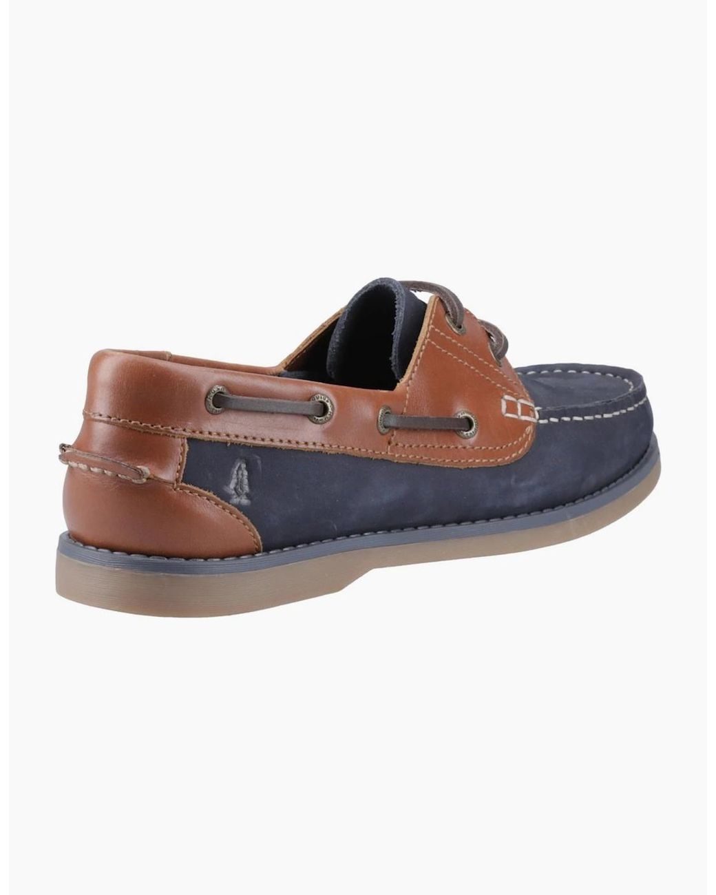 Hush Puppies Blue Wilson Boat Shoes for men