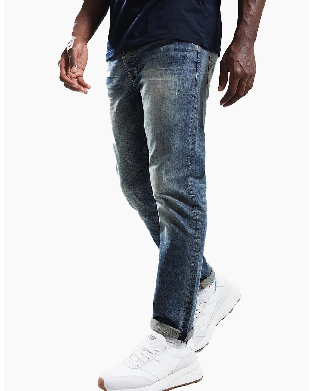Marshall Artist Blue Marshall Fit Denim Jeans Vintage Wash for men