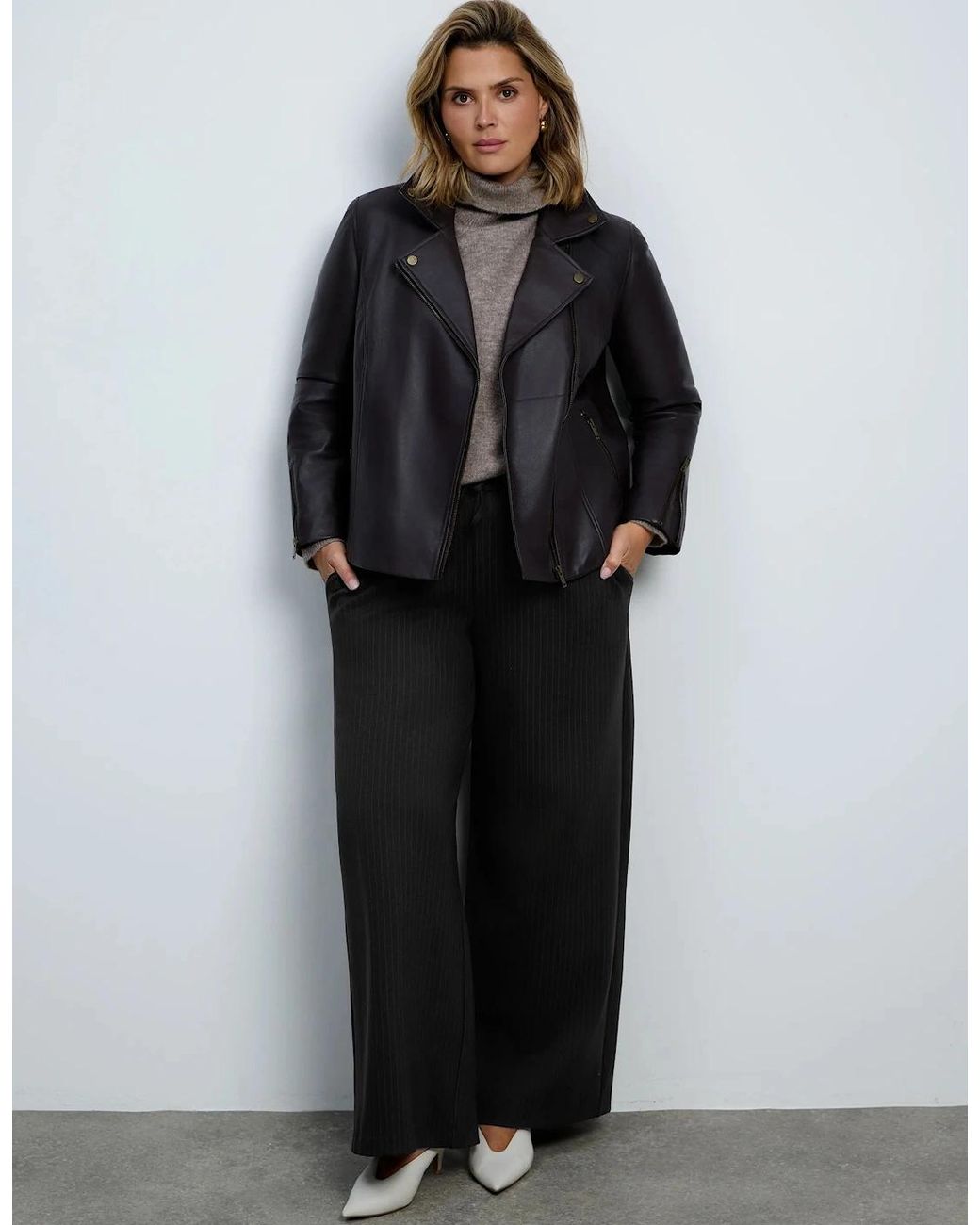 Live Unlimited London Black Chocolate Leather Jacket