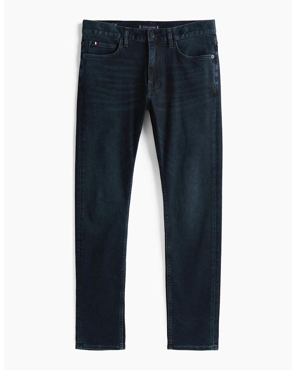 Tommy Hilfiger Black Core Denton Straight Leg Jeans for men