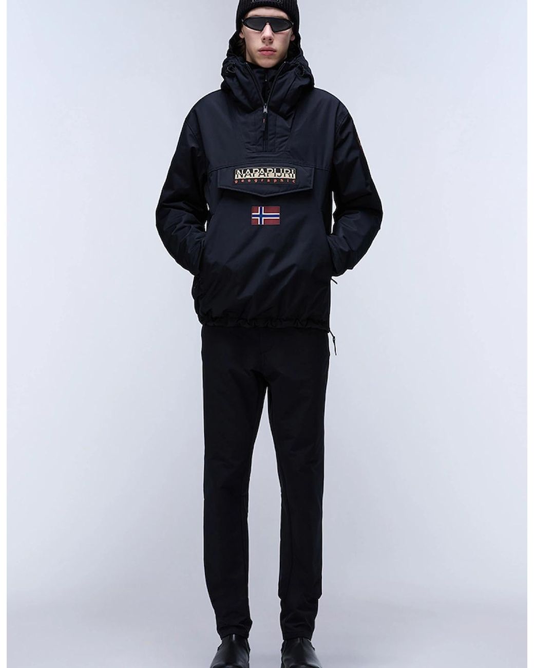 Napapijri Black Rainforest Next Anorak Jacket