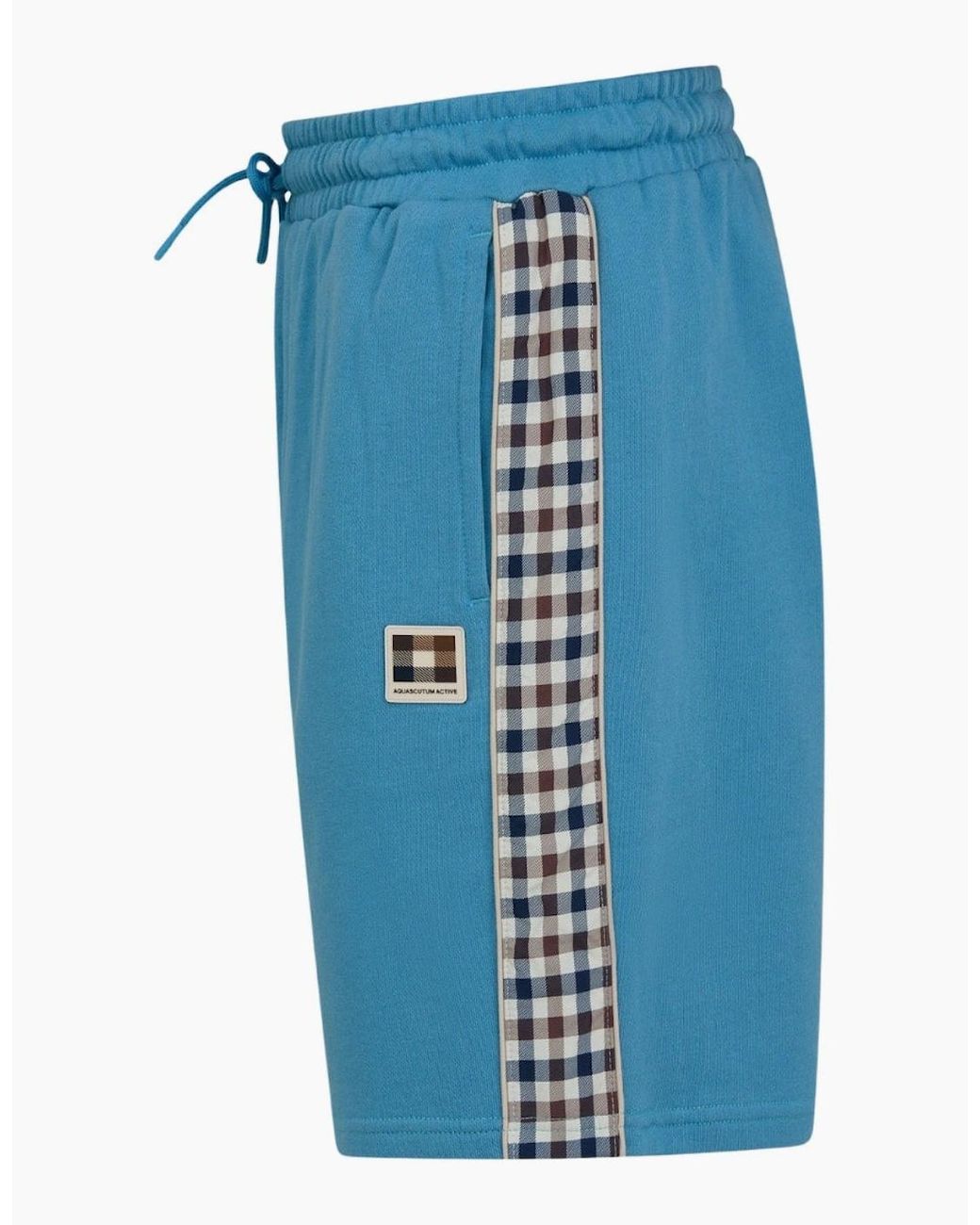 Aquascutum Blue Active Lamina Insert Avio Shorts for men