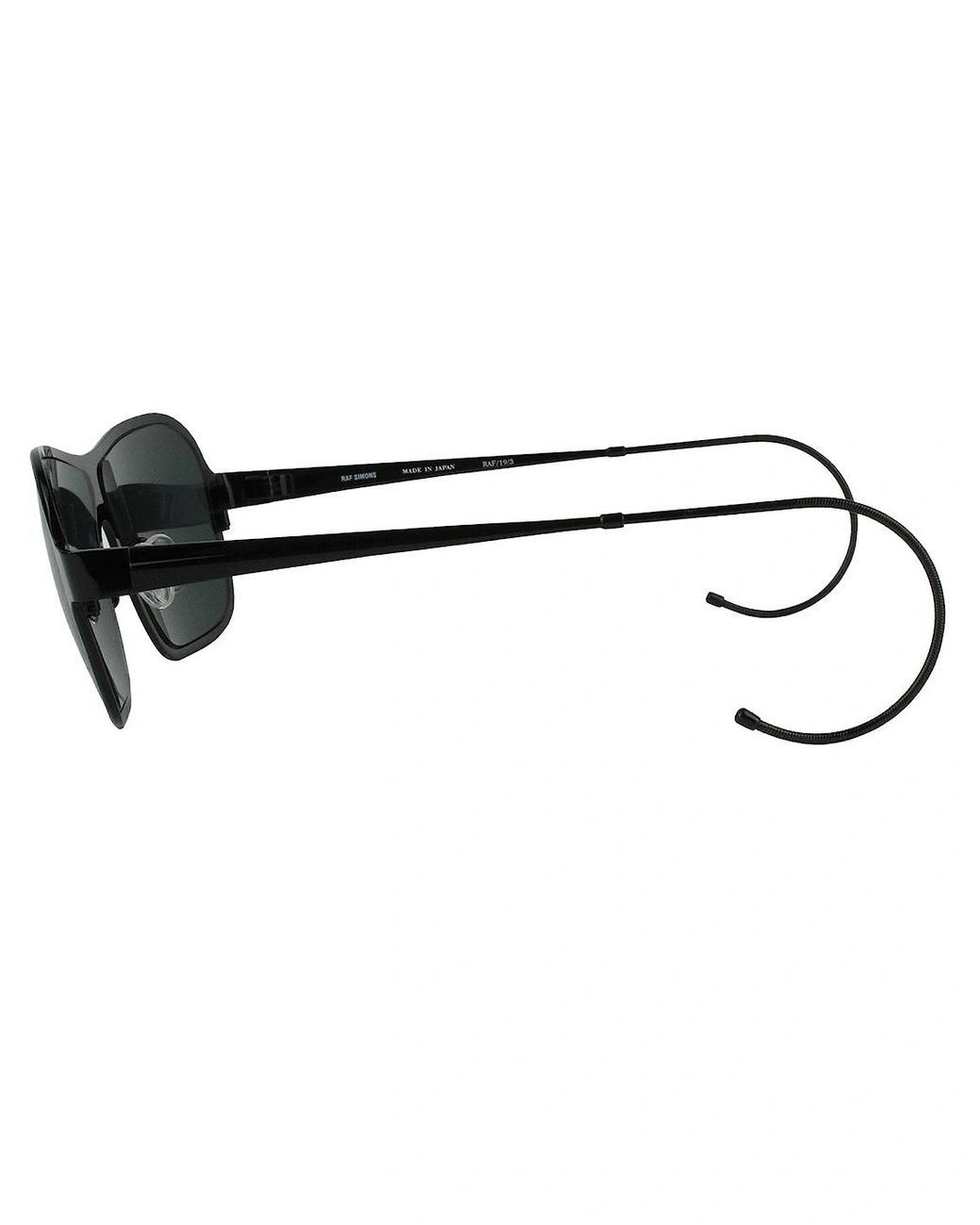 Raf Simons Black Sunglasses