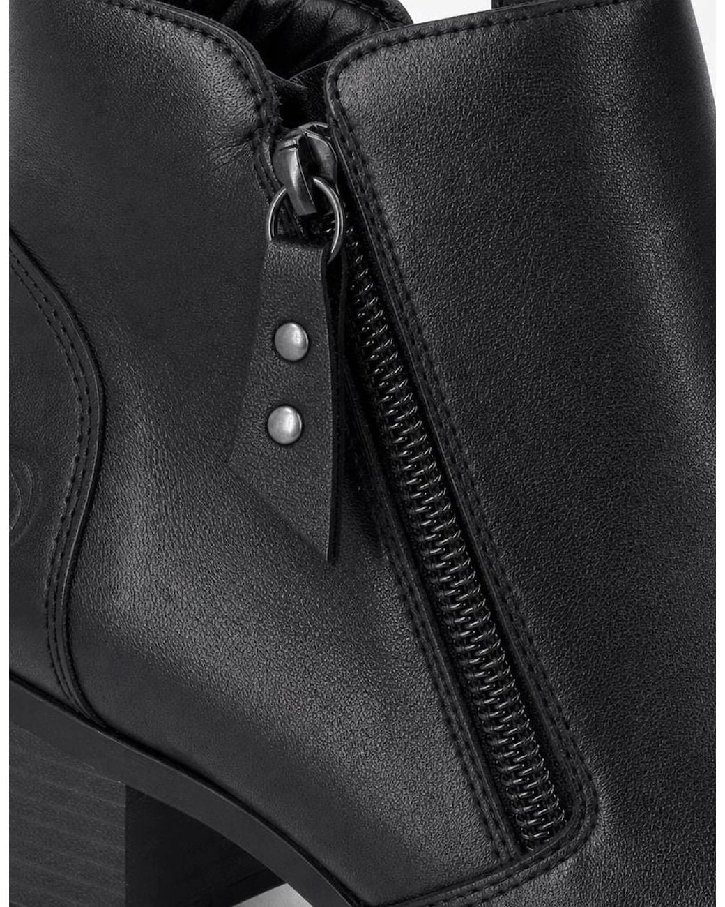 Remonte Black R5190 Ankle Boots
