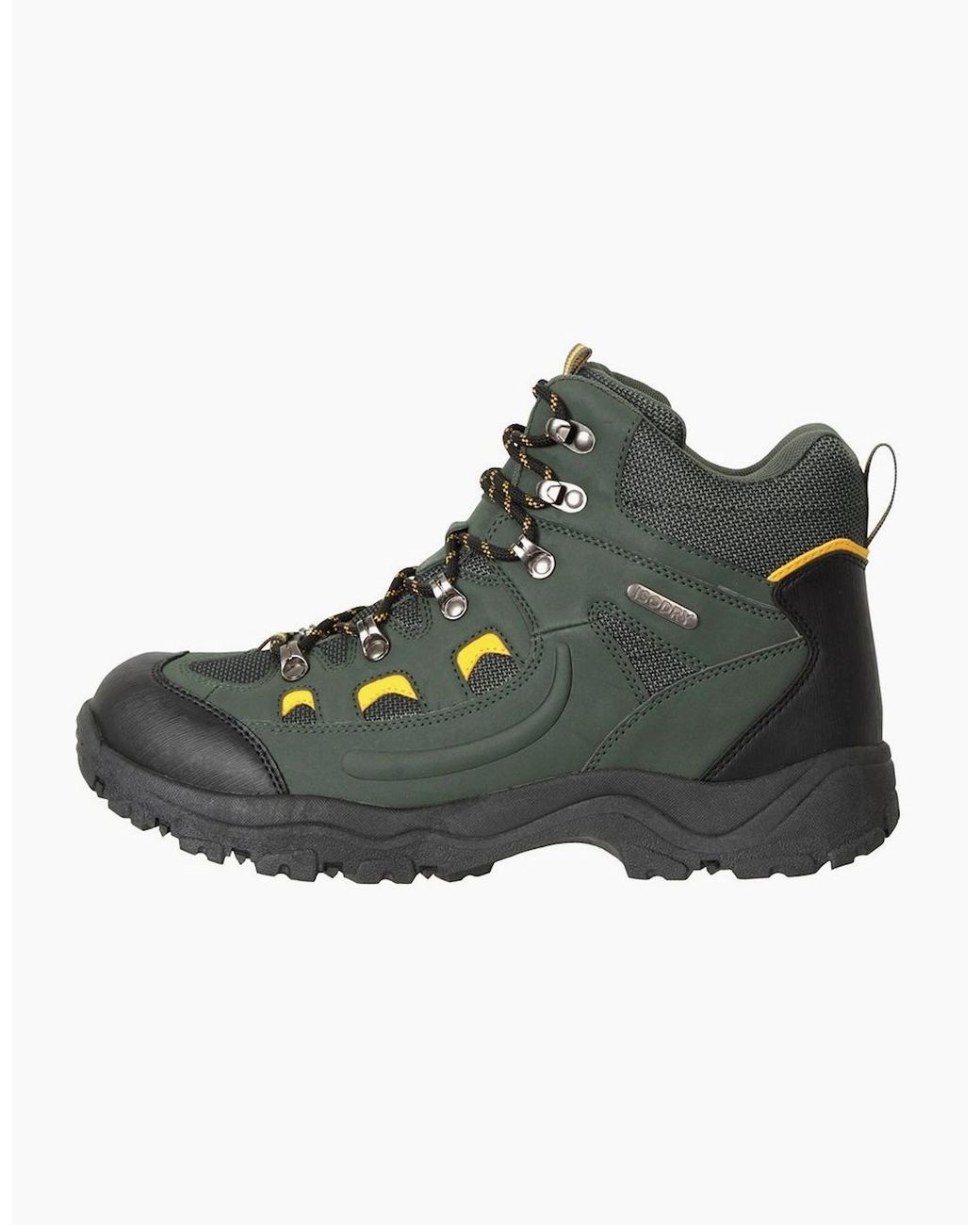 Mountain Warehouse Black Adventurer Waterproof Hiking Boots for men