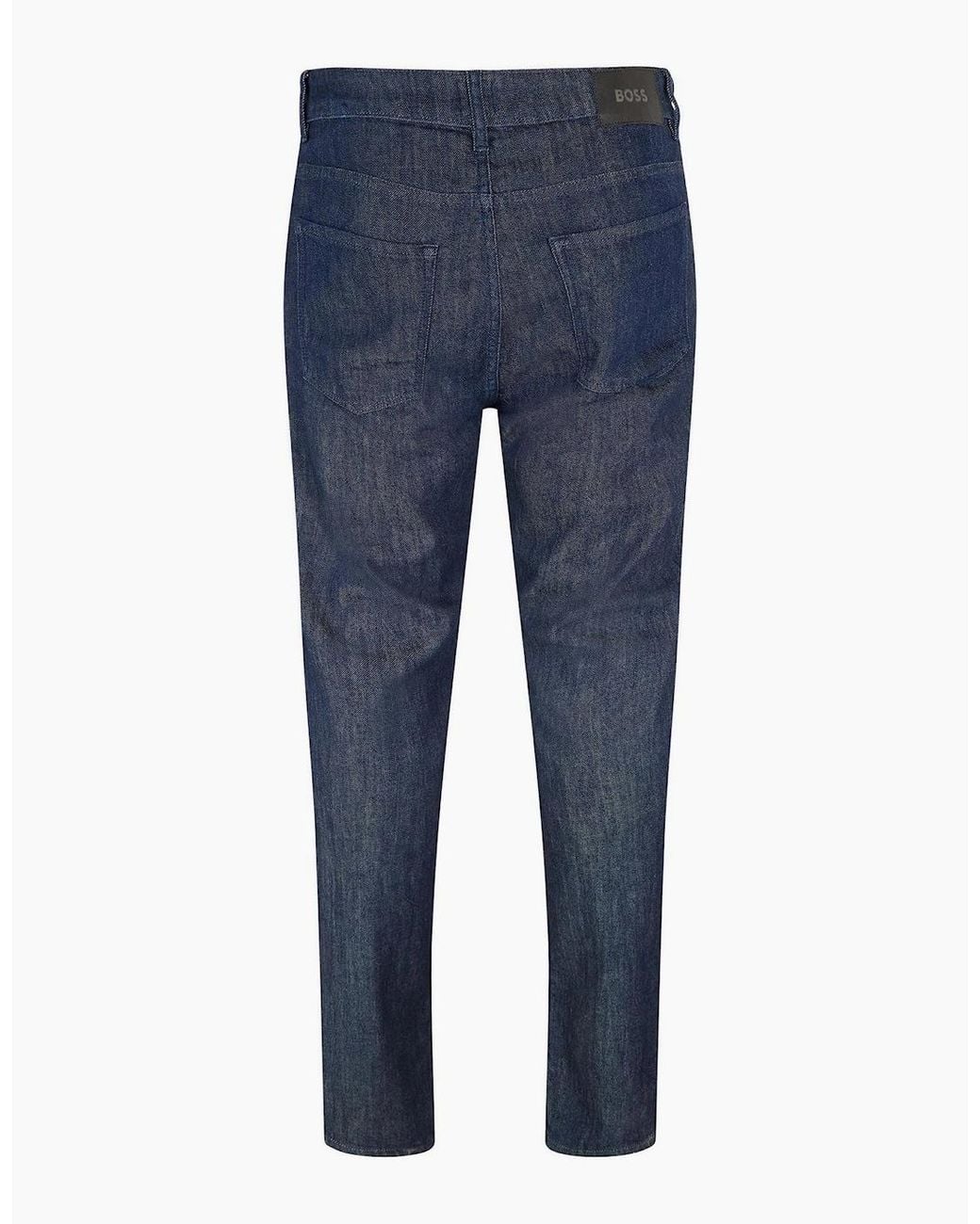 Boss Blue Five Pocket Slim Fit Jeans for men