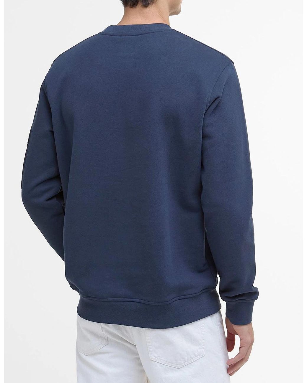 Barbour Blue Grip Sweatshirt for men