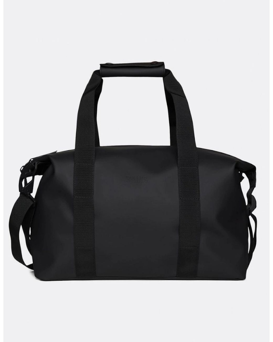 Rains Black Hilo Weekend Bag Small