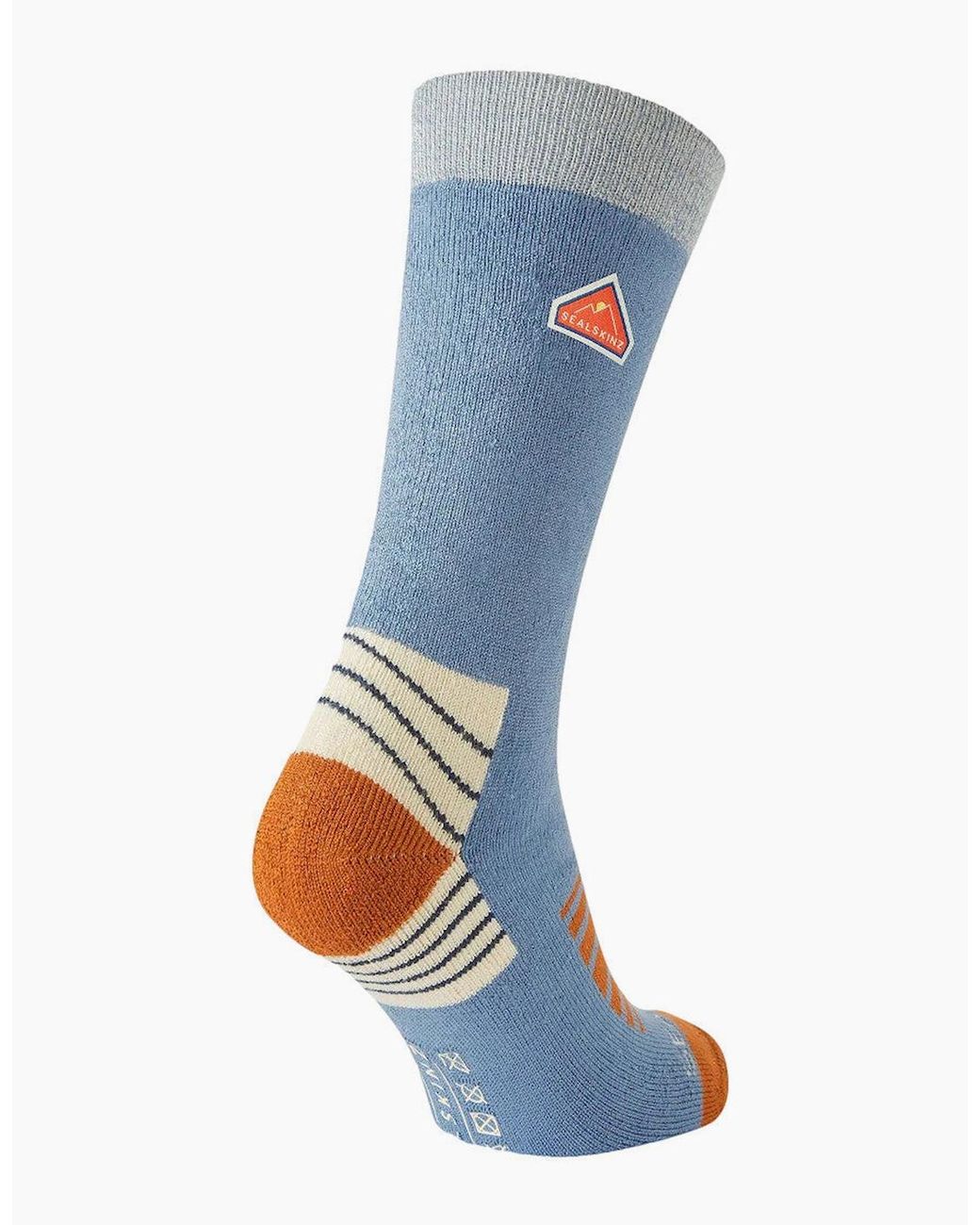 SealSkinz Blue Attlebridge Bamboo Hiking Sock for men