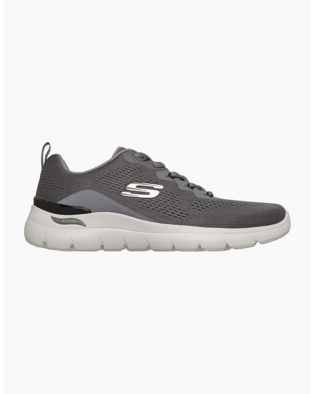 Skechers Gray Arch Fit Summits Kravel Trainers for men