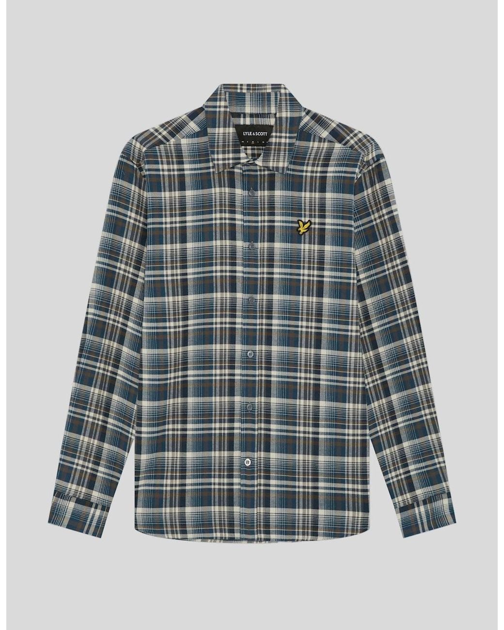 Lyle & Scott Multicolor Check Shirt for men
