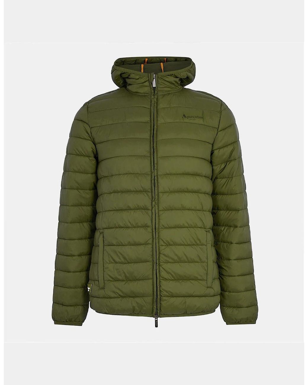 Aquascutum Green Puffer Jacket for men
