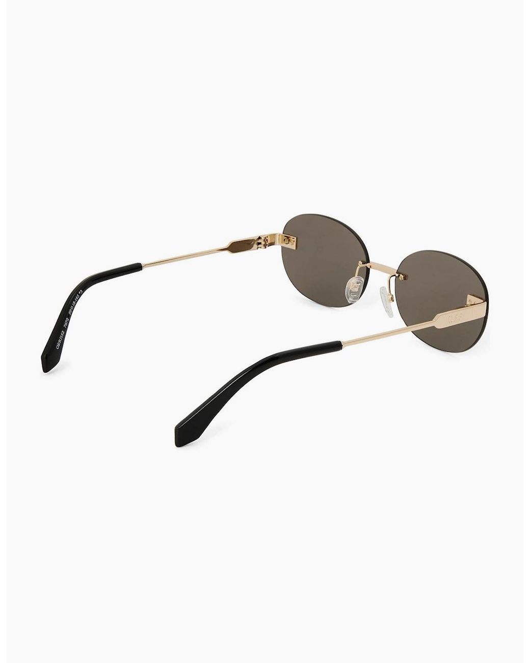 Off-White c/o Virgil Abloh Metallic Off Frisco Sunglasses for men