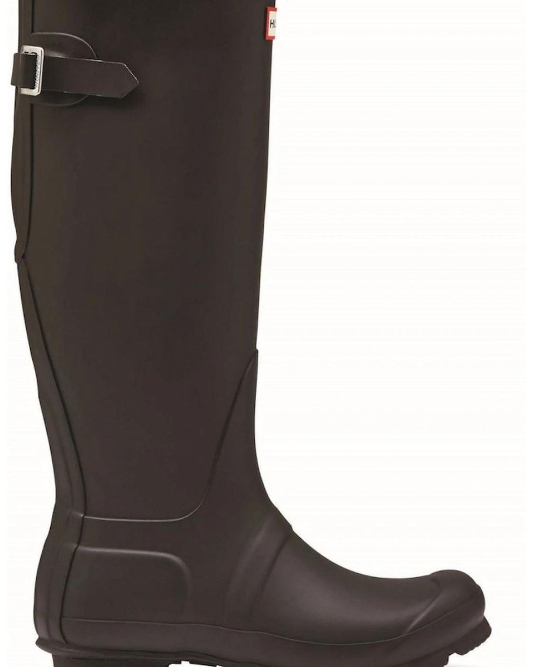 Hunter Black Original Tall Back Adjustable Wellingtons