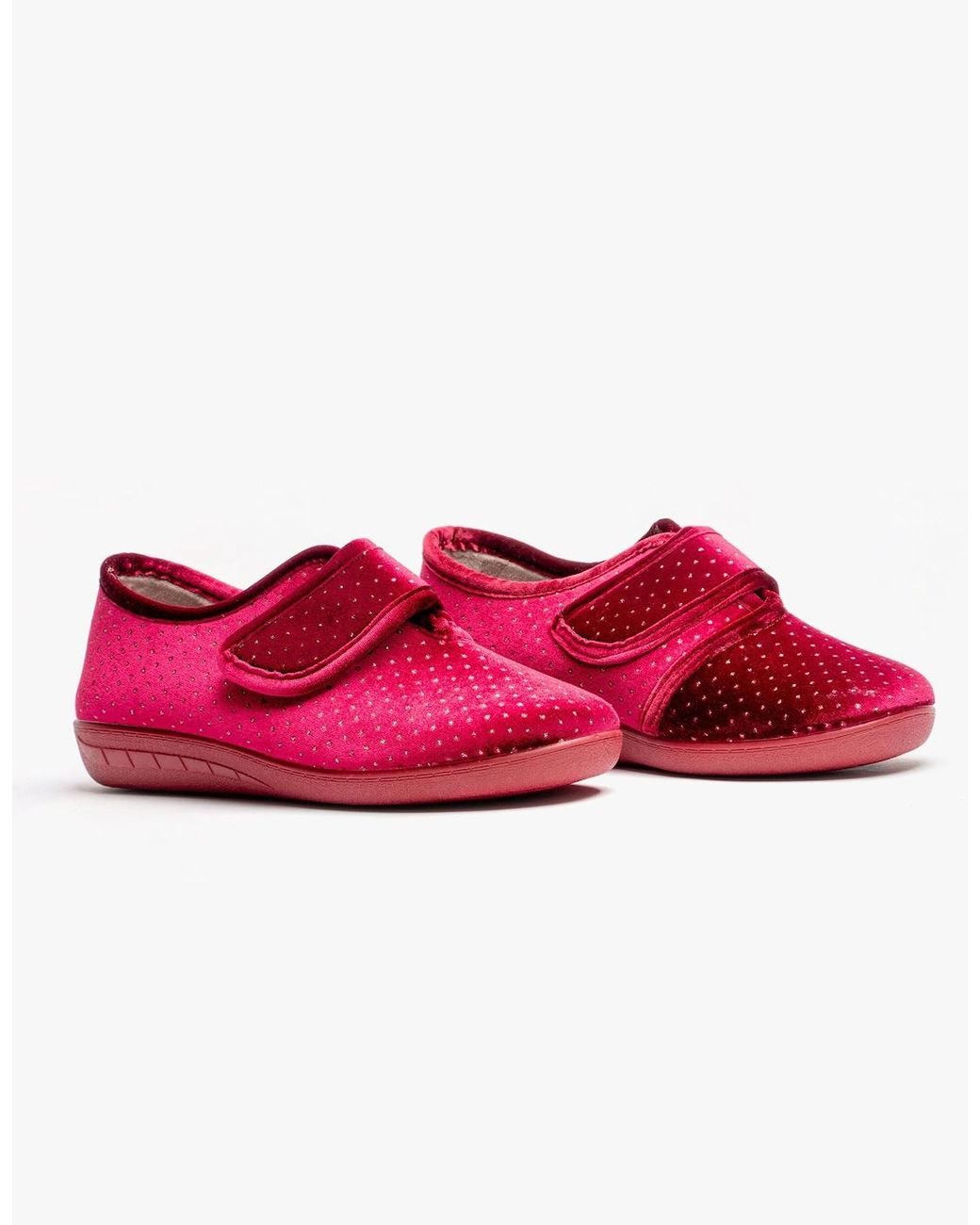 Lotus Red Janet Slippers Bordo