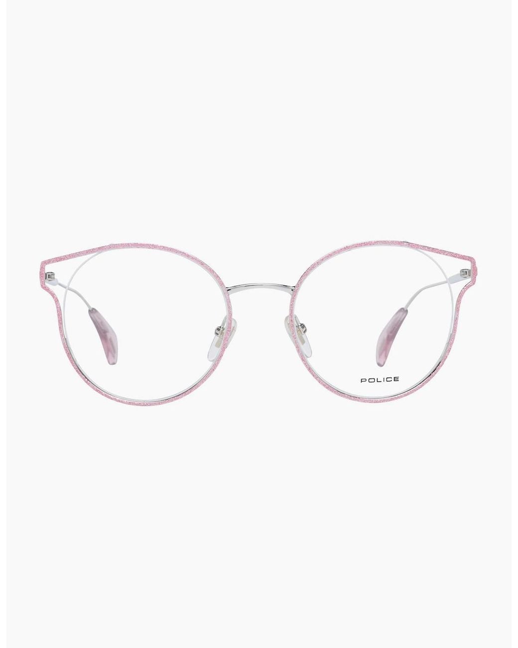 Police Pink Optical Frame Vpl926 0Sna 50