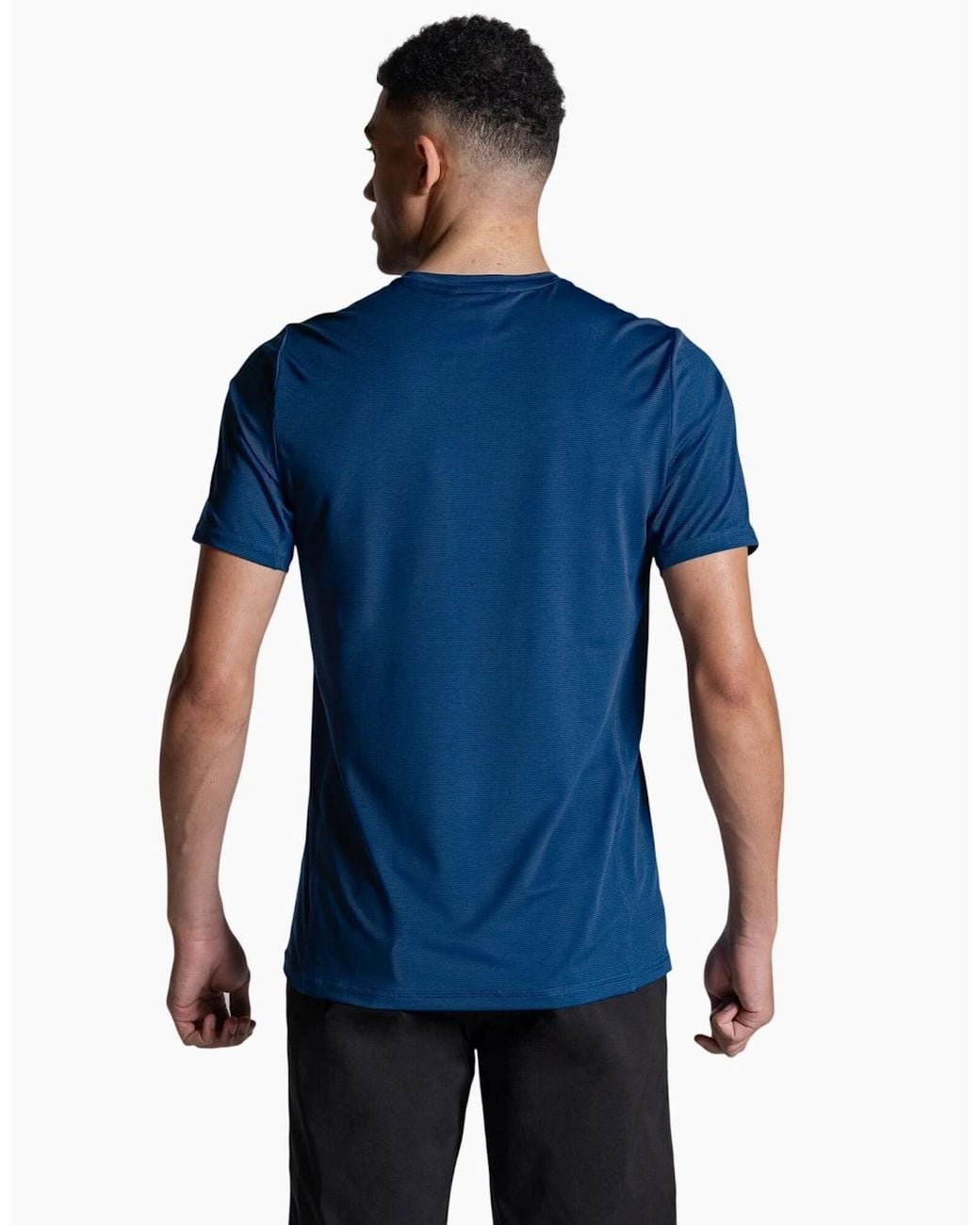Craghoppers Blue Charon Ii Reflective Logo T-Shirt for men