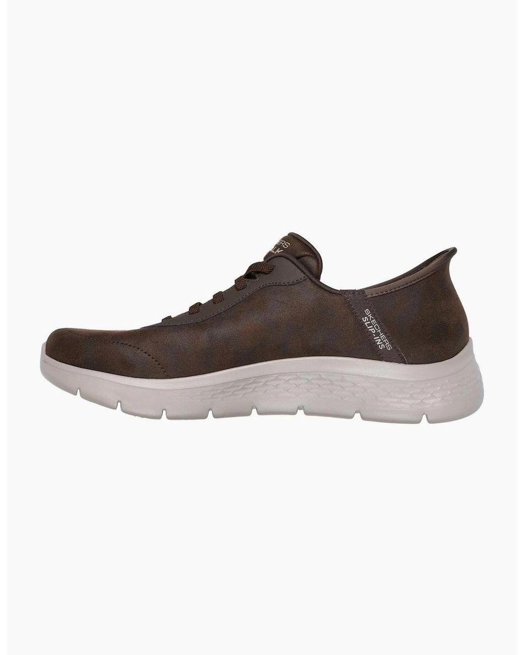 Skechers Go Walk Brown Go Walk Flex Smooth Motion for men