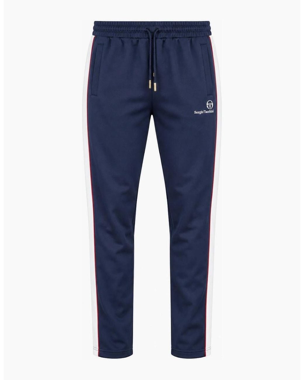 Sergio Tacchini Blue Spiga Track Pant Joggers Maritime/Gardenia/Merlot for men