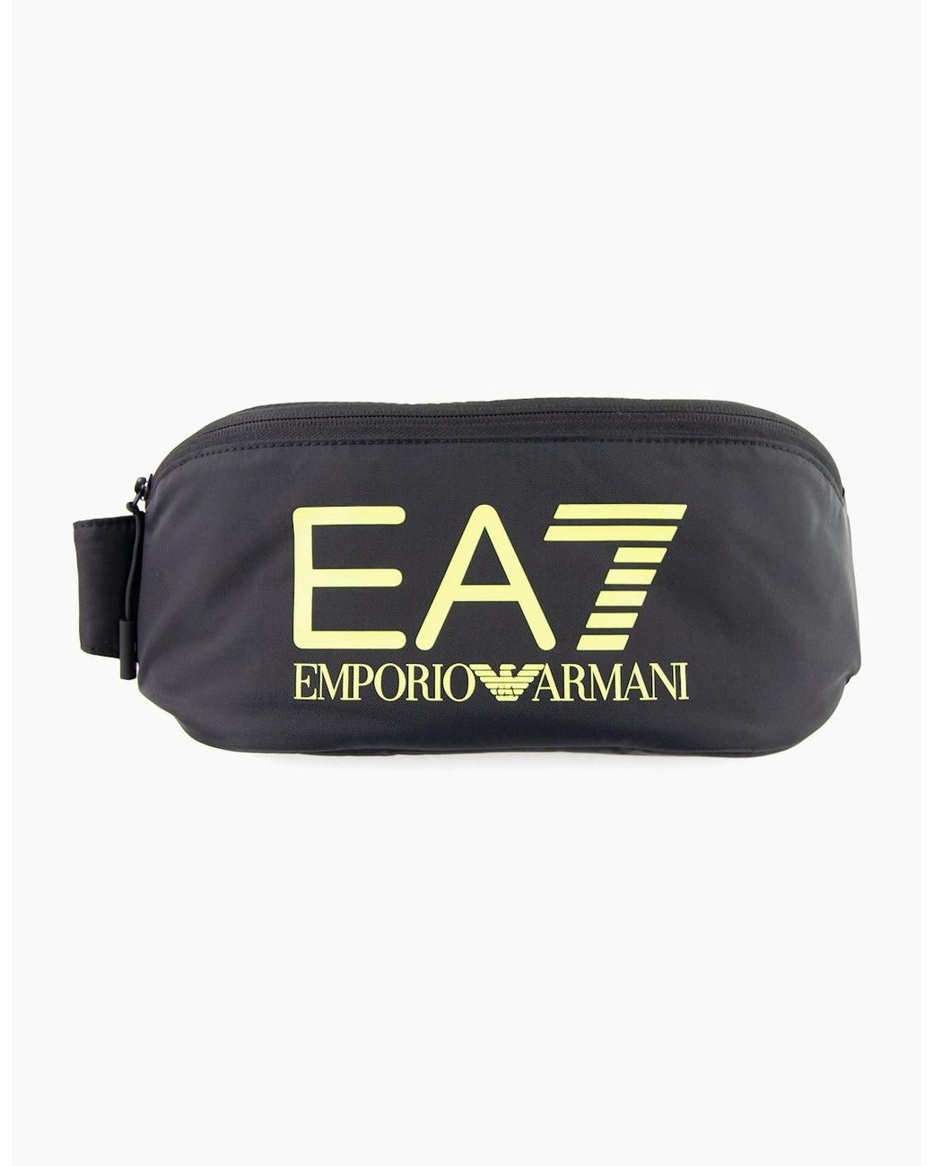 EA7 Blue Logo Belt Bag for men