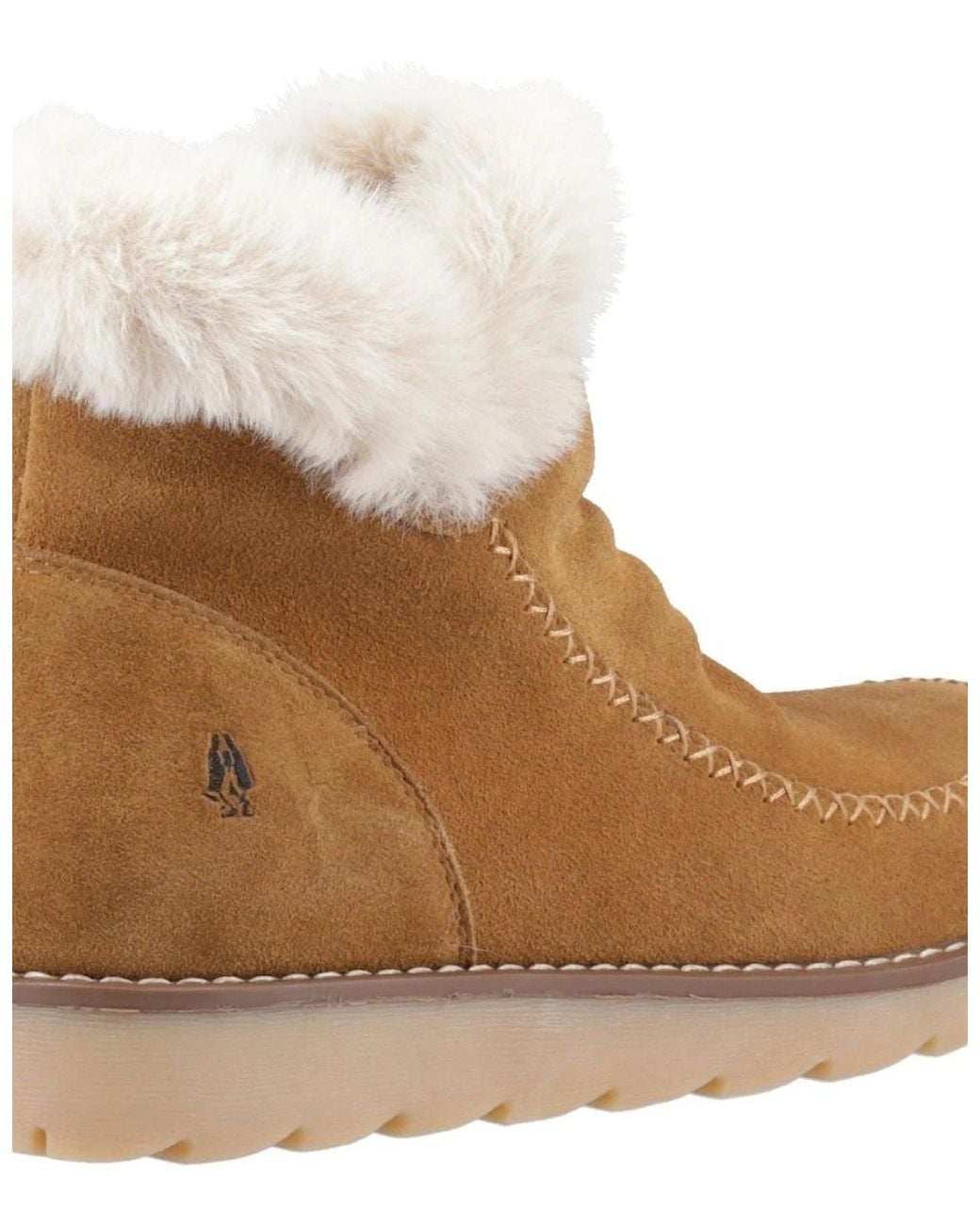 Hush Puppies White Moira Mid Boot