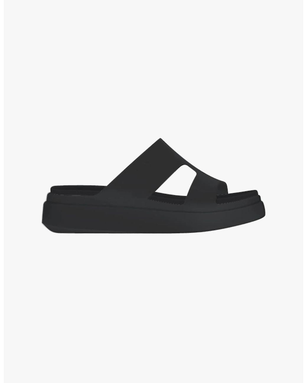 CROCSTM Black 209409-001 Flat Sandals