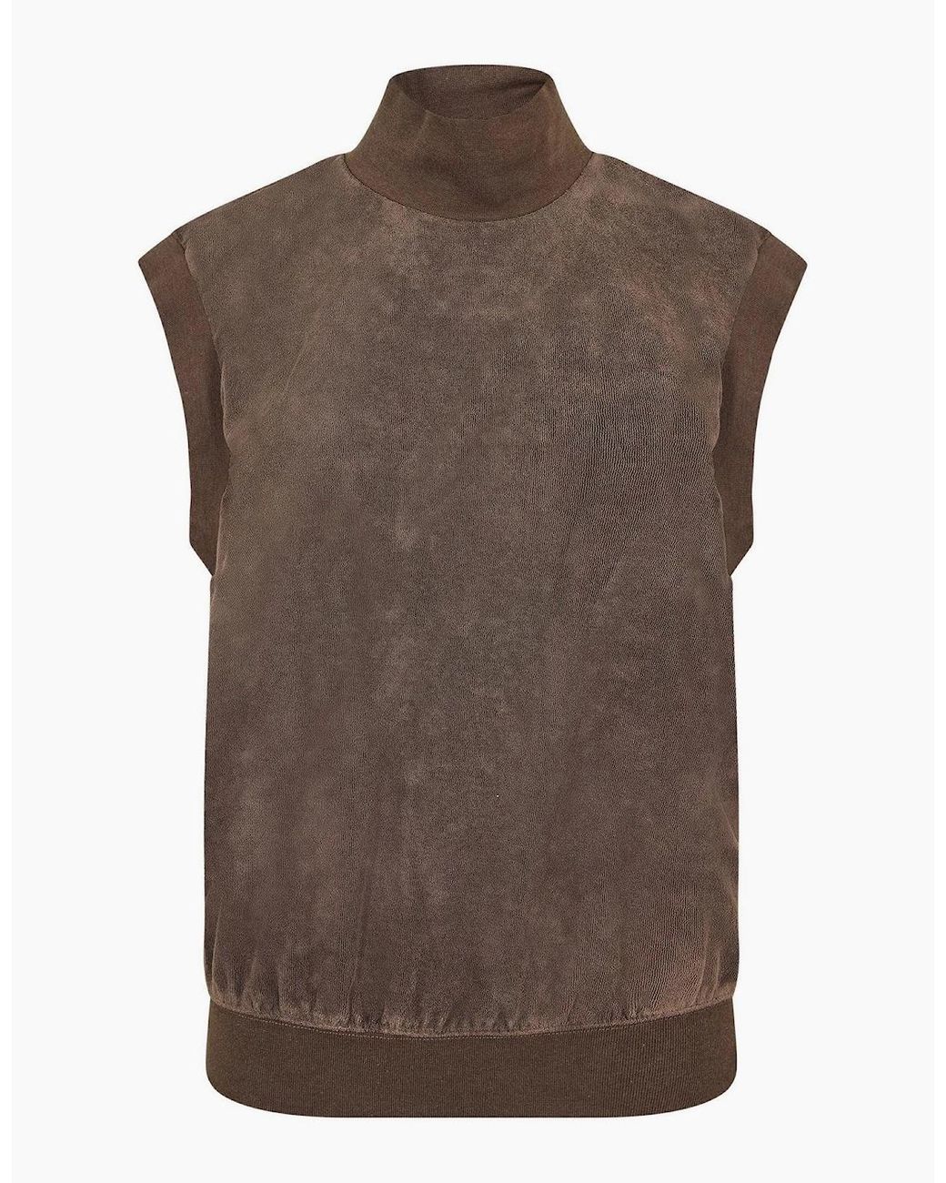 Fear Of God Brown Strappy Crop Top