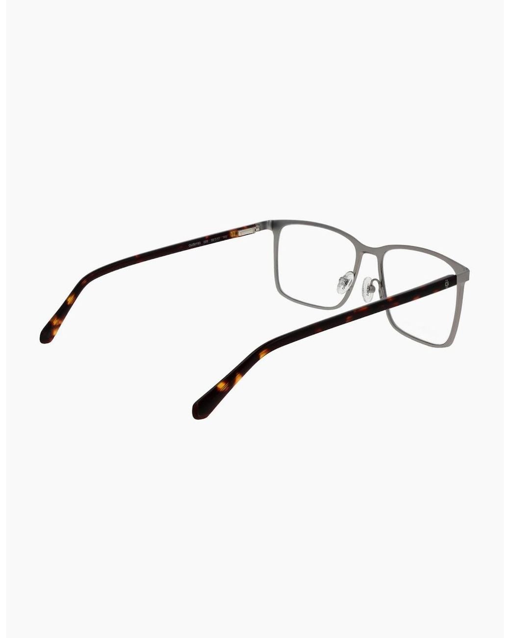 Guess Metallic Optical Frame Gu50193 009 58 for men