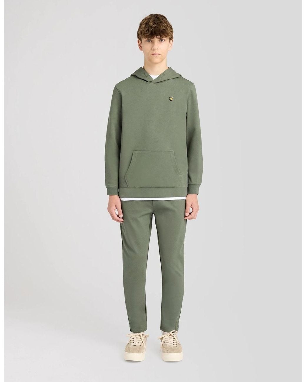 Lyle & Scott Green Sports Lightweight Joggers for men