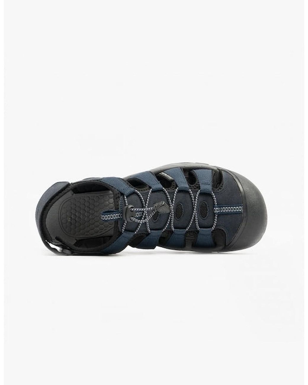 Hush Puppies Black Peru Bungee Sandals for men