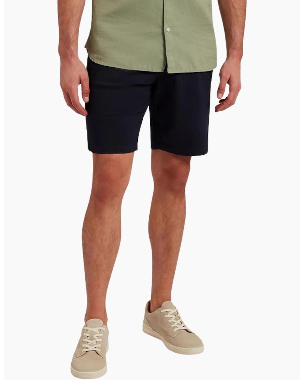 Ted Baker Blue Barnham Core Chino Shorts for men