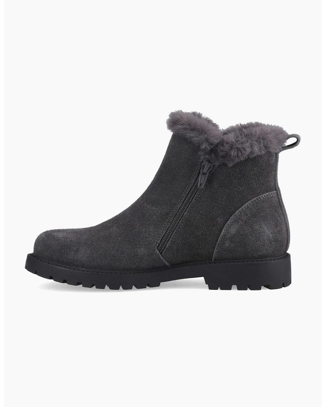 Hush Puppies Black Hollis Zip Boot Ankle Boots