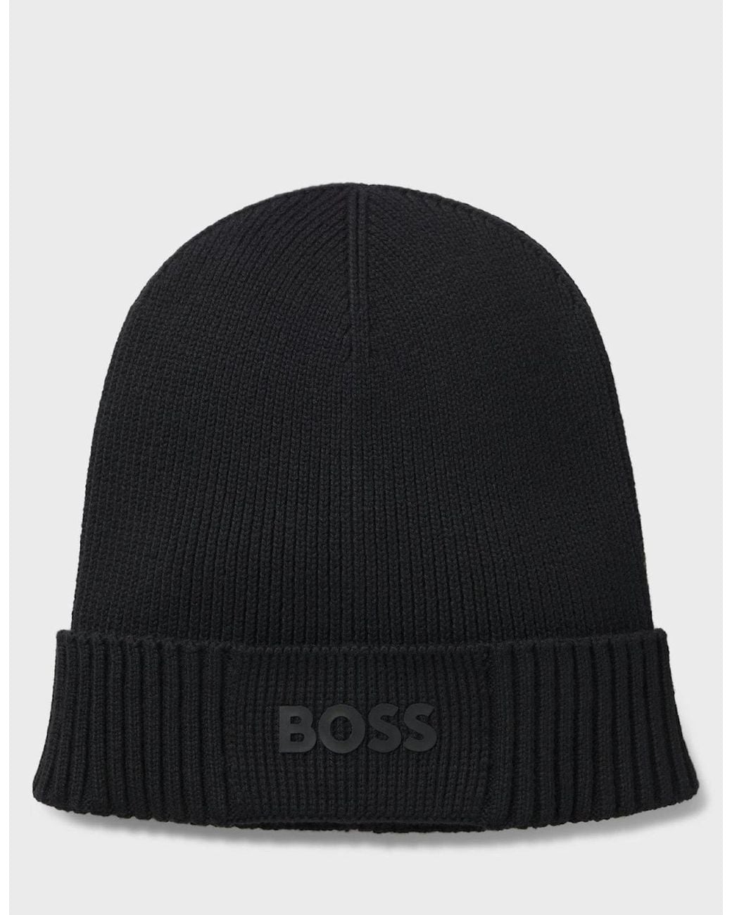Boss Black Boss Asic Logo Beanie Hat