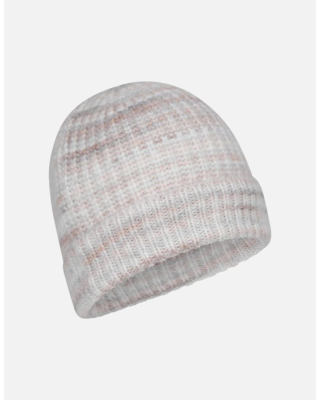 Mountain Warehouse Gray Ladies Space Dye Faux Fur Lined Beanie