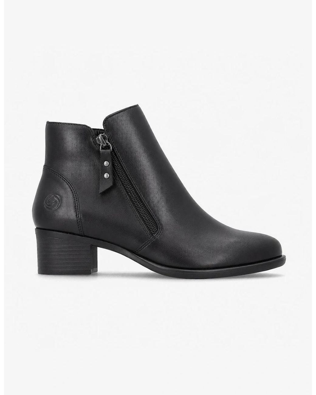 Remonte Black R5190 Ankle Boots