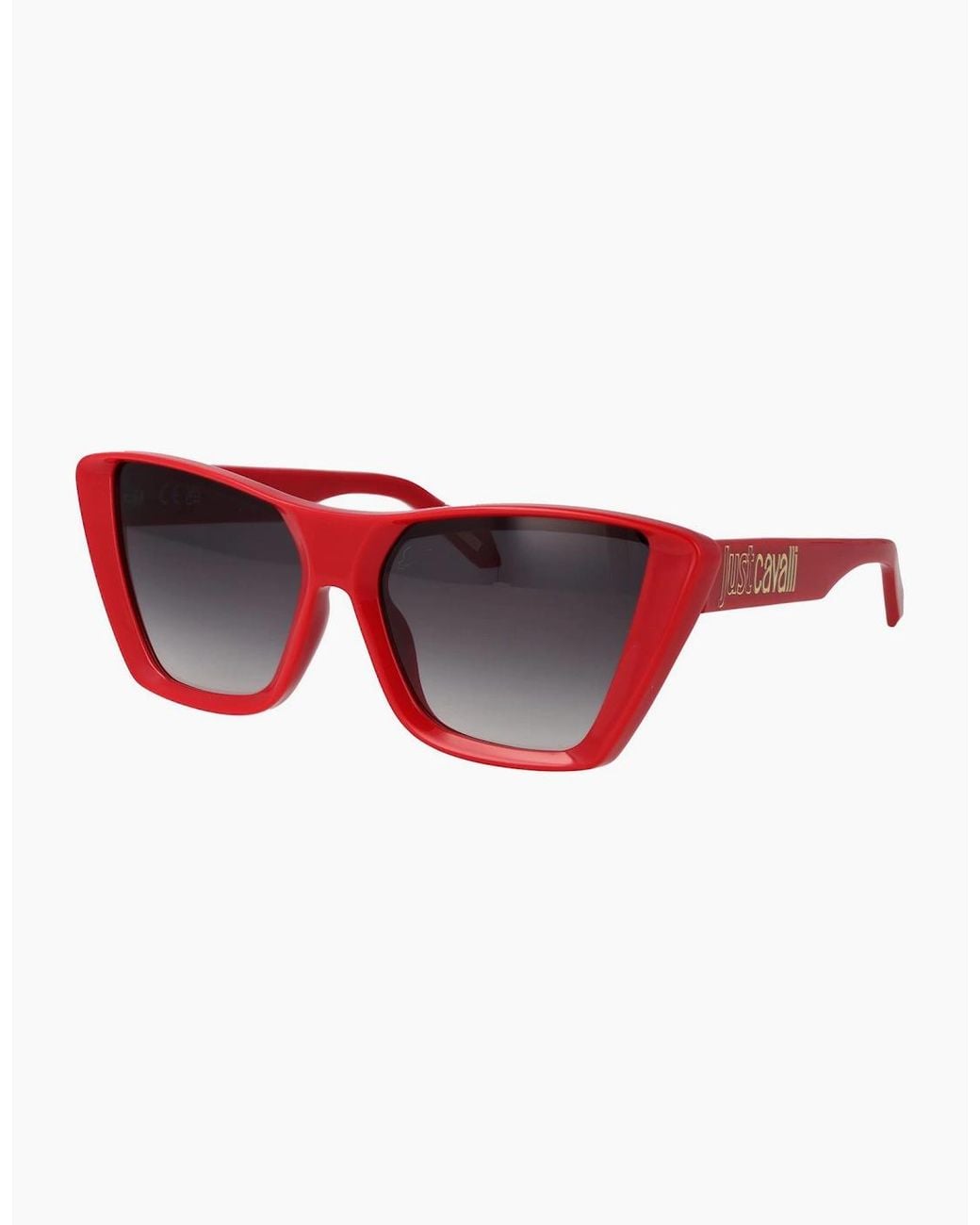Just Cavalli Red Sunglasses Sjc146 06Xx 58