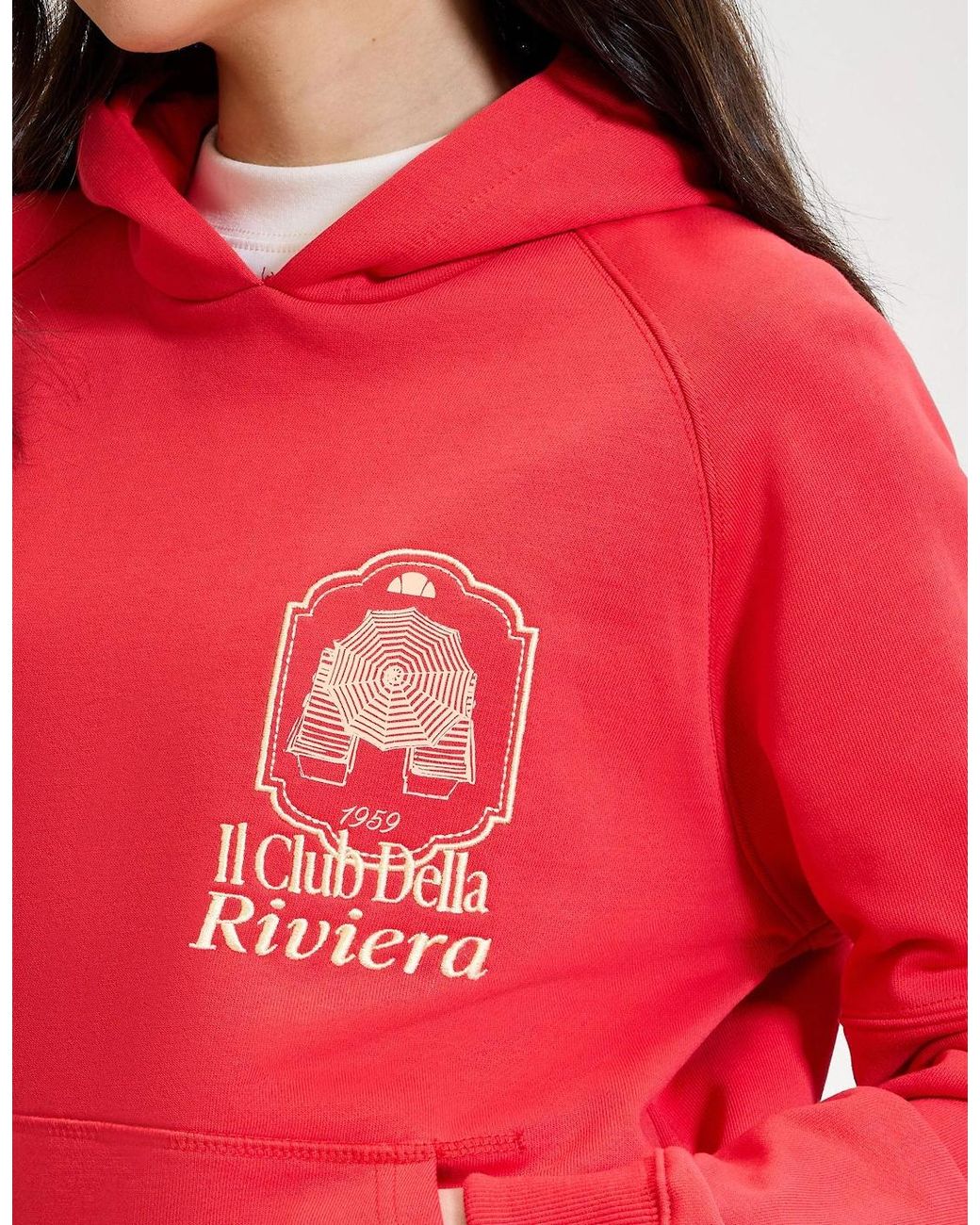Ellesse Red Saldia Hoodie