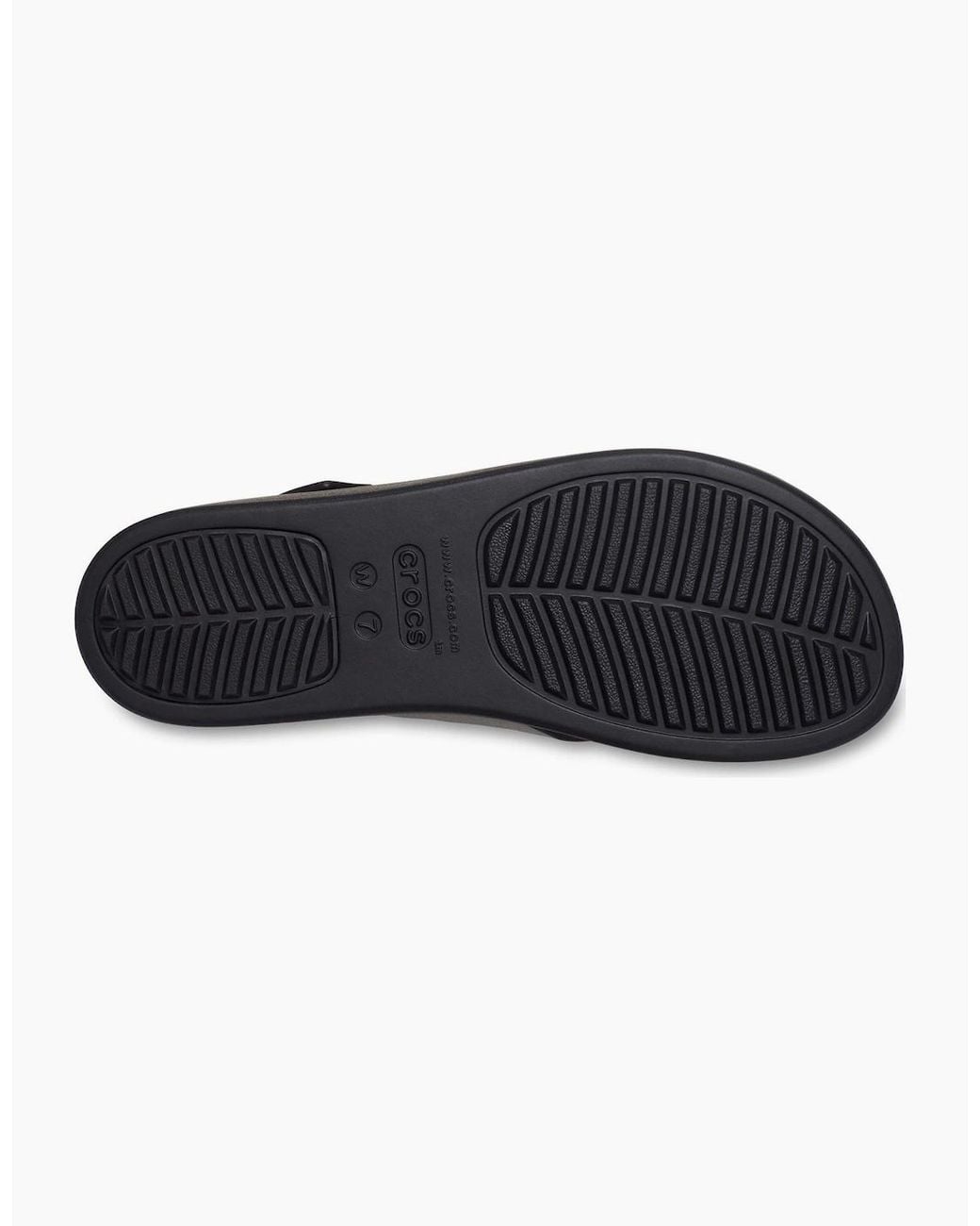 CROCSTM Black Brooklyn 4U Eva Sandals