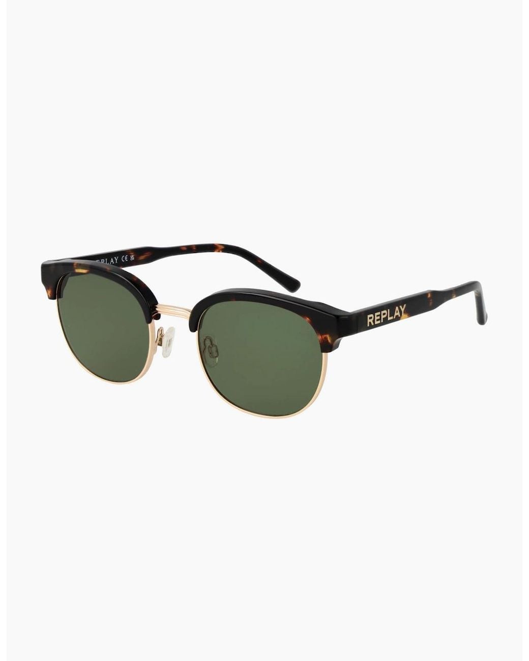 Replay Green Sunglasses Ry680S H01 50