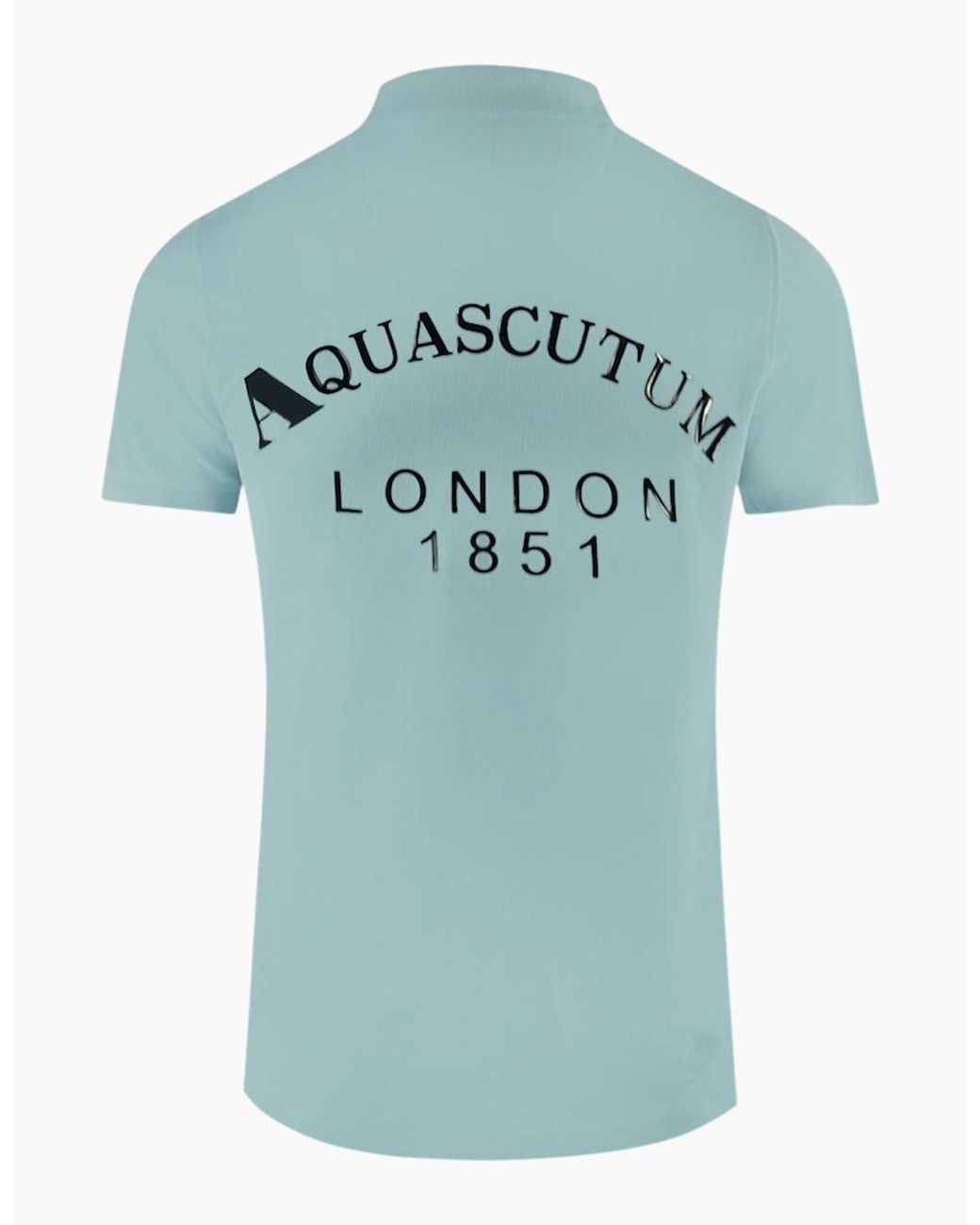 Aquascutum Blue London 1851 Light Polo Shirt for men