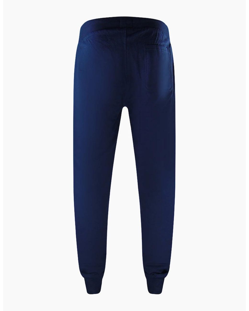 Aquascutum Blue London Logo Crewneck Tracksuit Pants Set for men