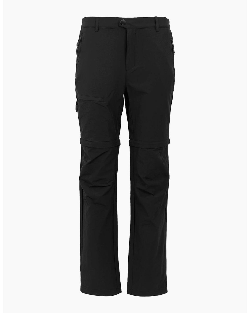 Regatta Black Highton Ii Zip-Off Hiking Trousers for men