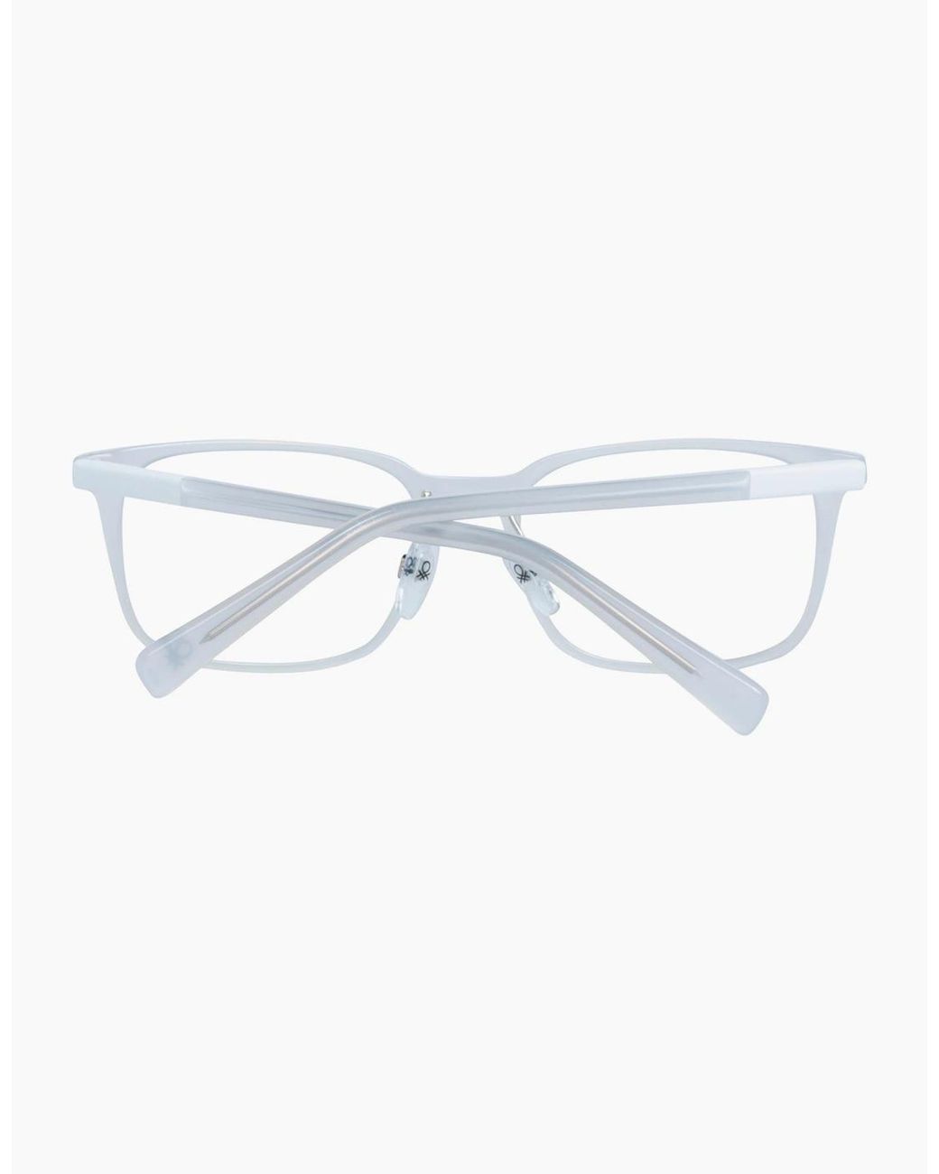 Benetton White Optical Frame Beo1030 856 53 for men